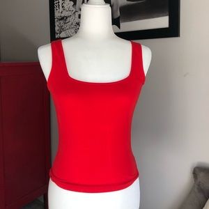 Garage brand red tank top XS